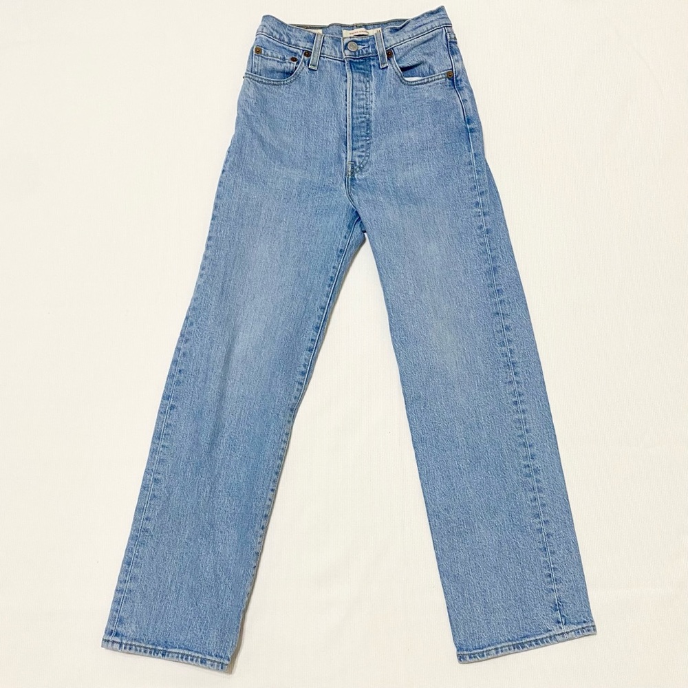 Levi's Blue Straight Leg Jeans